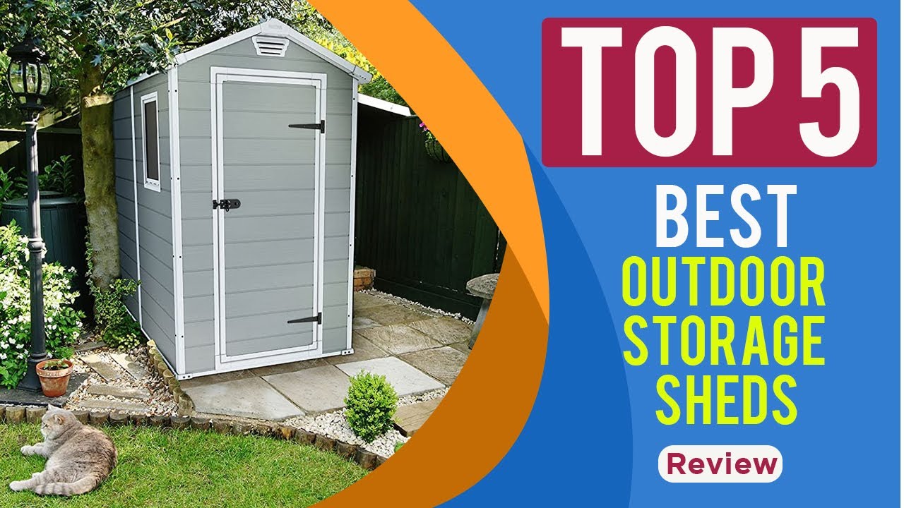 The 5 Best Storage Sheds for Your Backyard in 2022 | Reviews | Best Sheds for Outdoor Storage