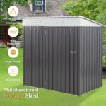 vongrasig outdoor storage shed review