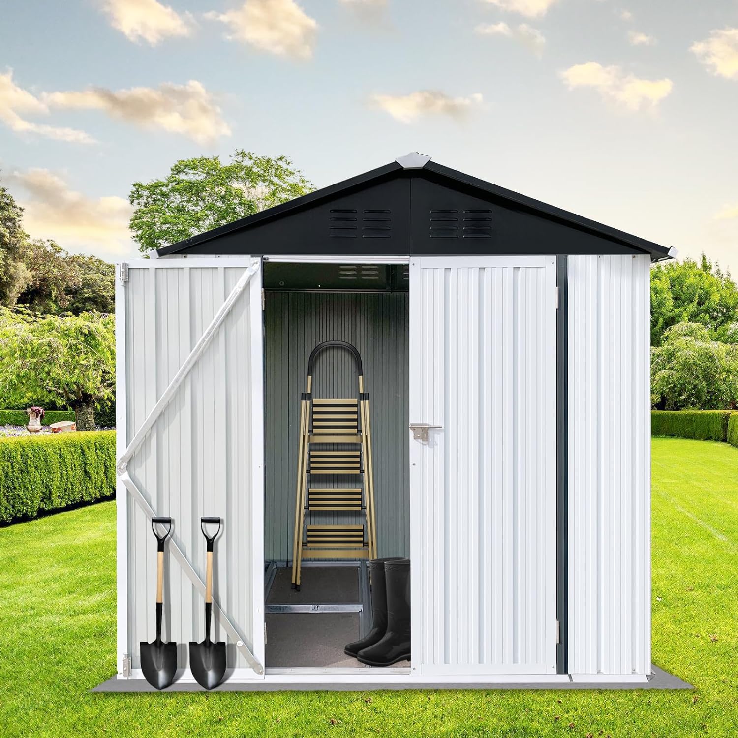 zevemomo outdoor storage shed review